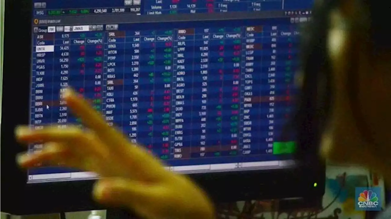 BBRI Hingga GOTO, Ini 10 Saham yang Diborong Asing kemarin