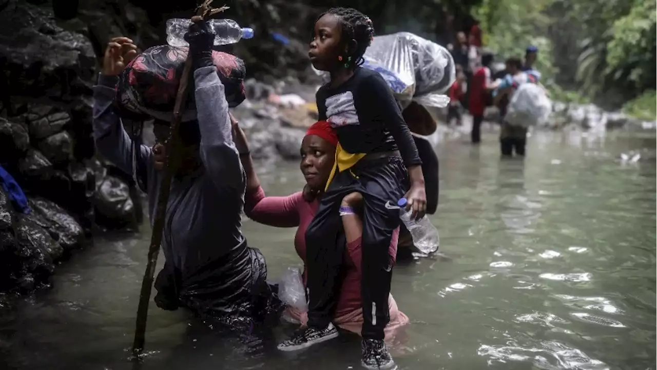 Migrants crossing dense Darien jungle at Colombia-Panama border find increasingly organized route