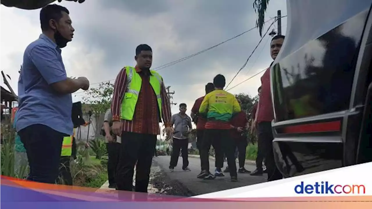 Walkot Bobby Cek Aspal Rp 1,5 M yang Mudah Terkelupas, Semprot Pengawas