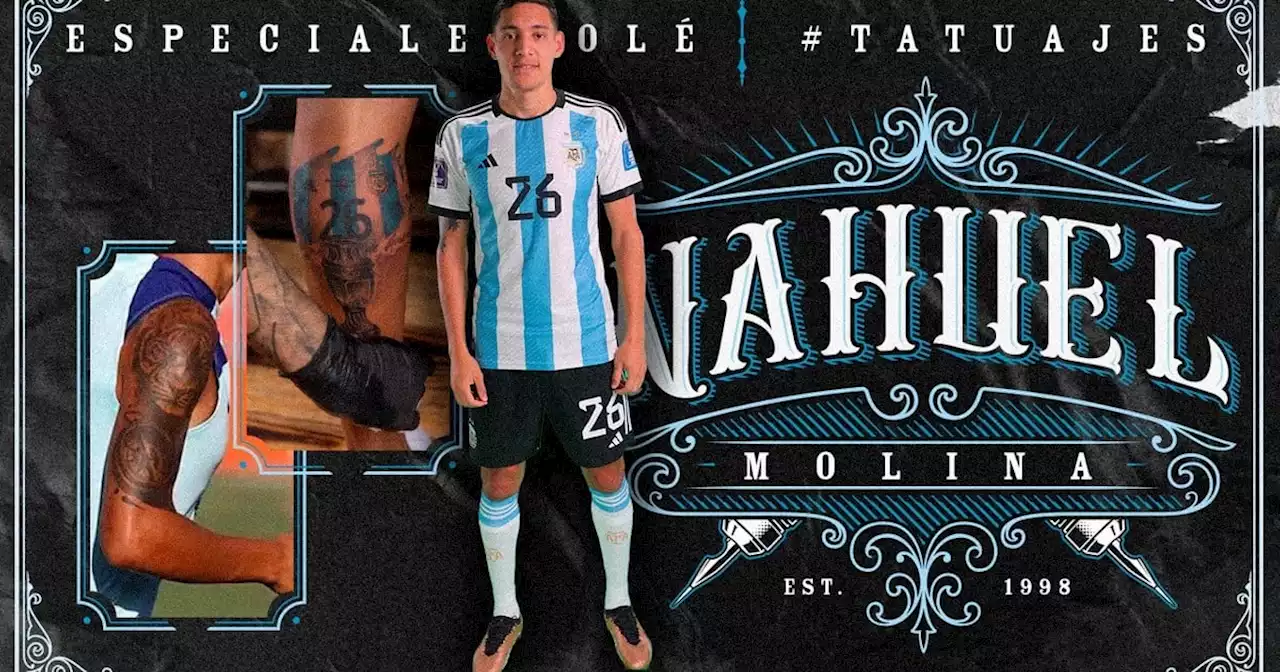 Especiales Olé: el uno por uno de los tatuajes de Nahuel Molina