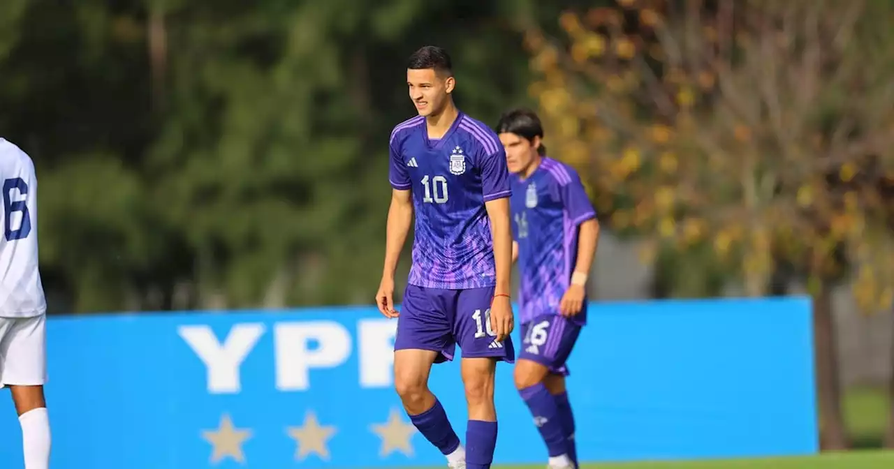 Sub 20: Argentina gana en su primer amistoso antes del Mundial