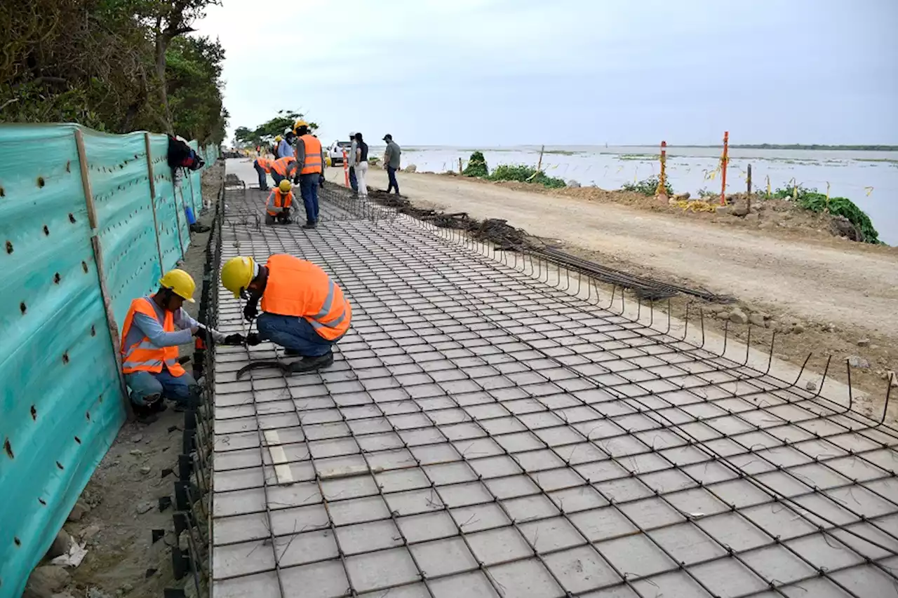 En un 60 % avanzan obras del tren turístico de Las Flores, dice el Distrito