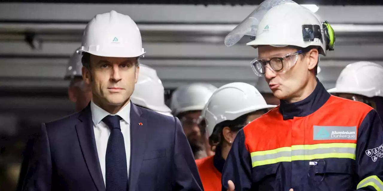 Batteries lithium : Emmanuel Macron annonce de l'investissement et des créations d'emploi à Dunkerque