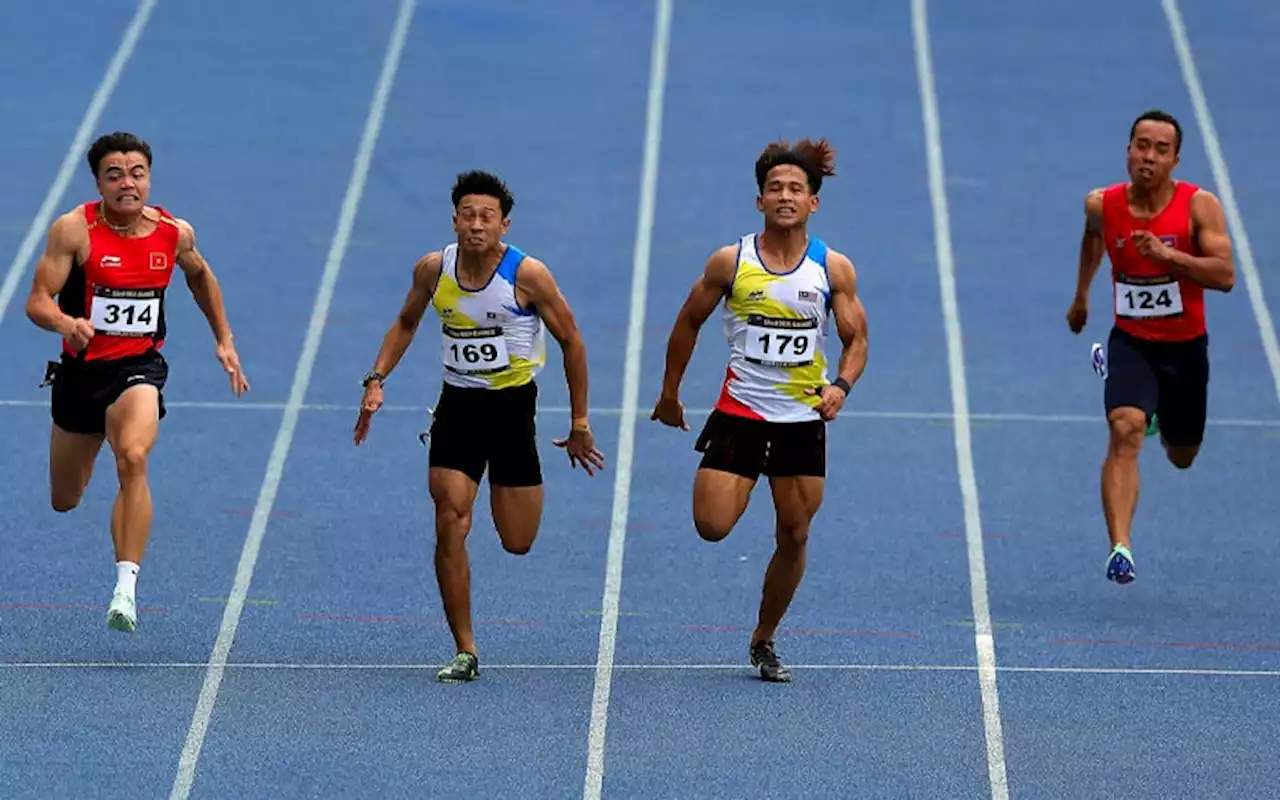 Malaysia’s Haiqal Hanafi clinches 100m bronze