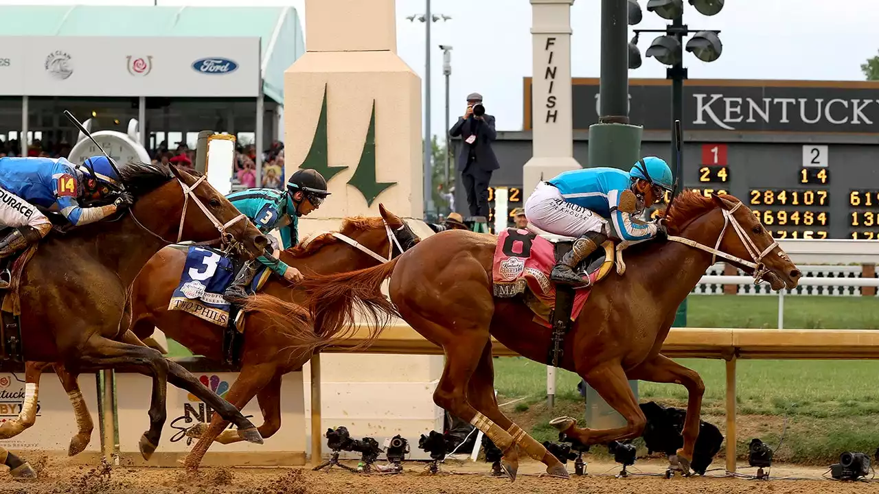 Kentucky Derby winner Mage will run in the Preakness at Pimlico