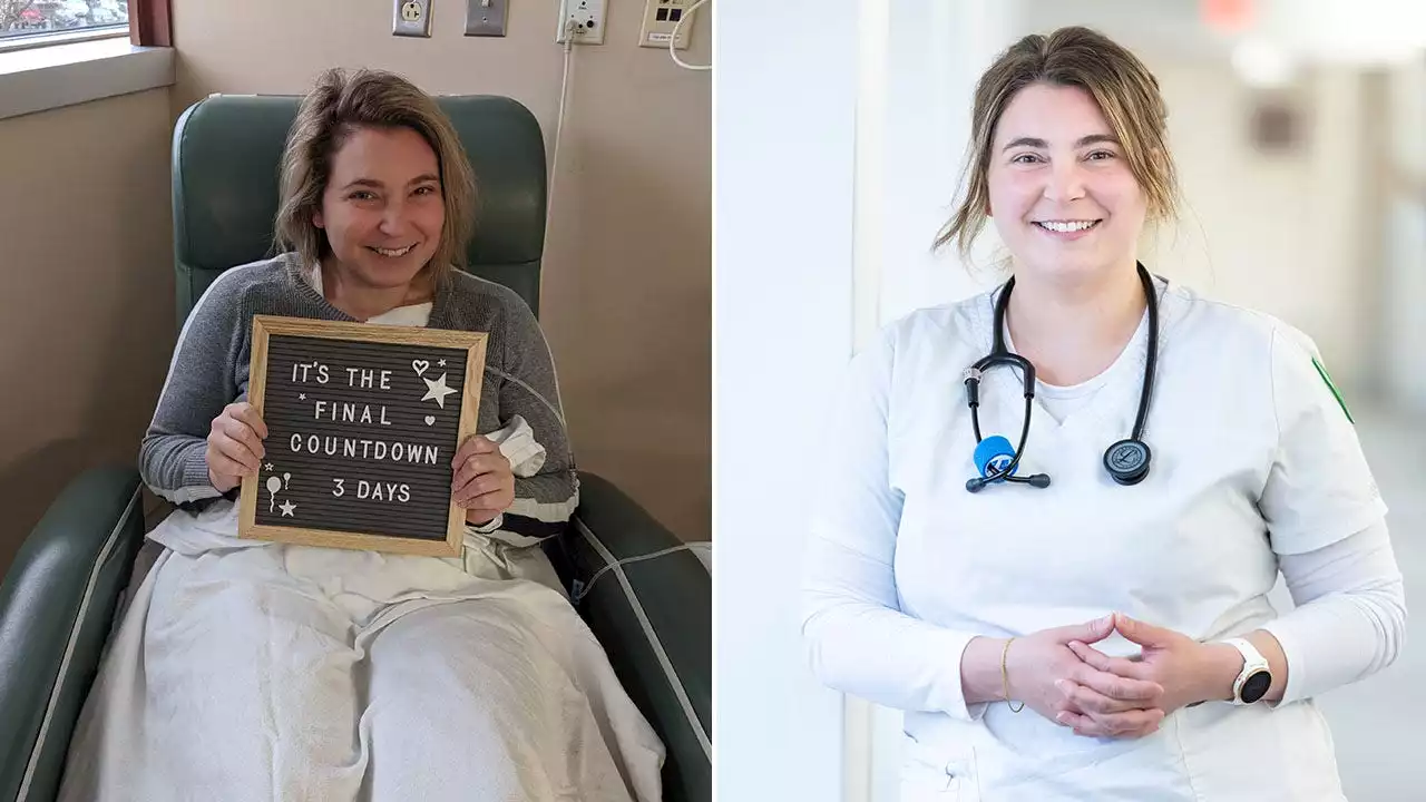 Why a cancer patient decided to become a nurse after her own treatment