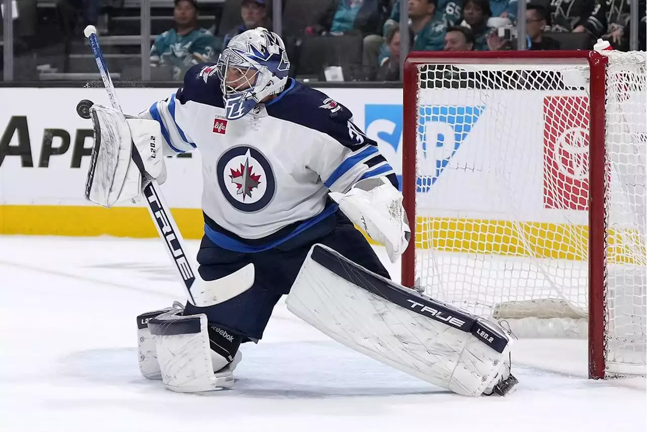 Jets goalie Hellebuyck named Vezina Trophy finalist for third time