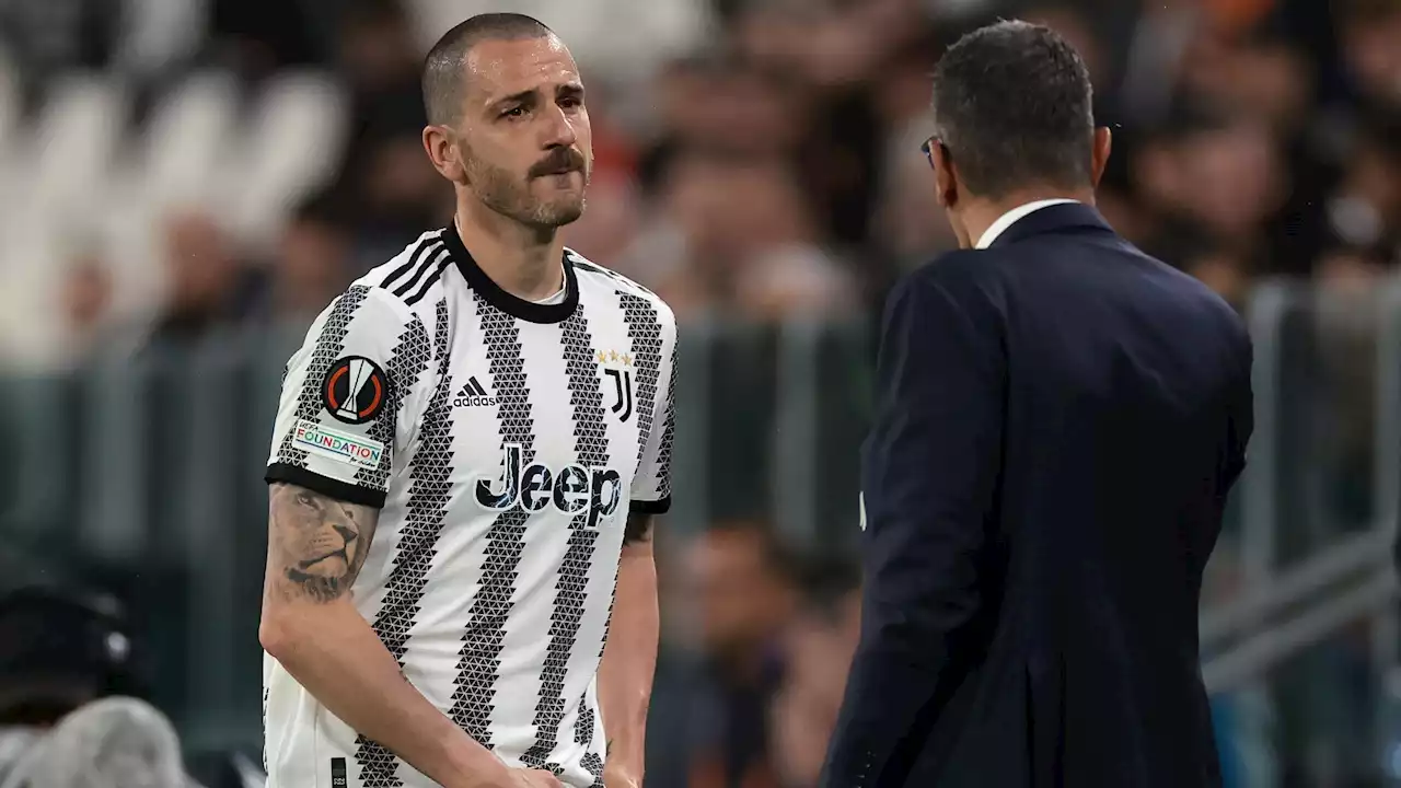 Infortunio Bonucci, gli esami: è lesione all'adduttore lungo della coscia | Goal.com Italia