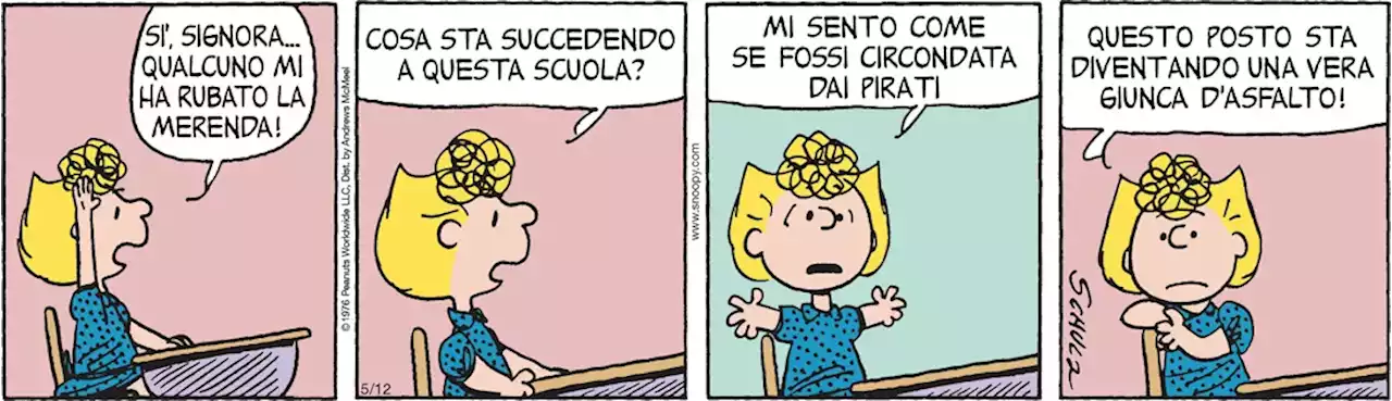 Peanuts 2023 maggio 12 - Il Post