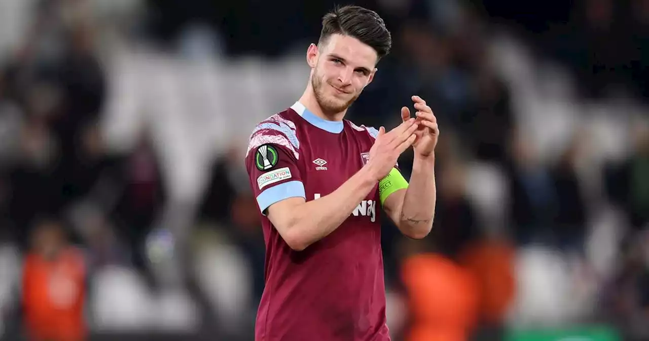 David Moyes admits there is ‘good chance’ Declan Rice will leave West Ham