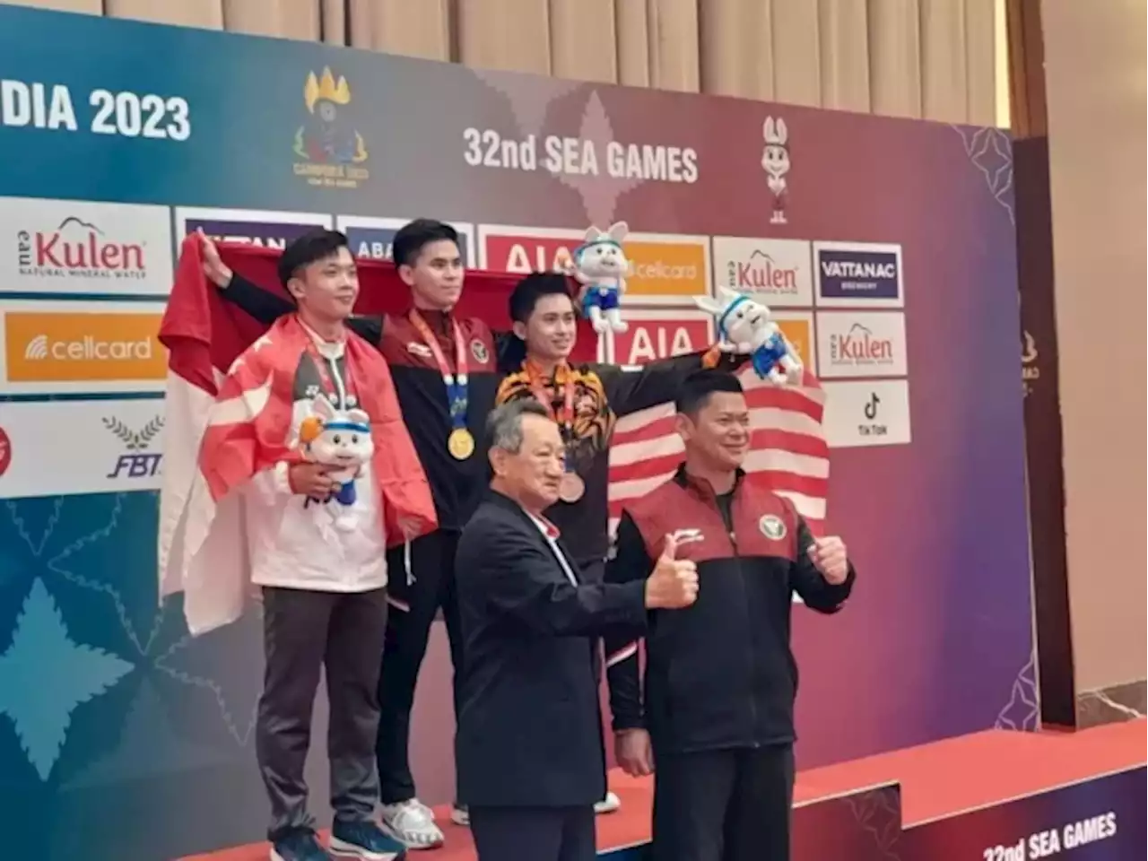 SEA Games 2023, Timnas Wushu Indonesia Juara Umum