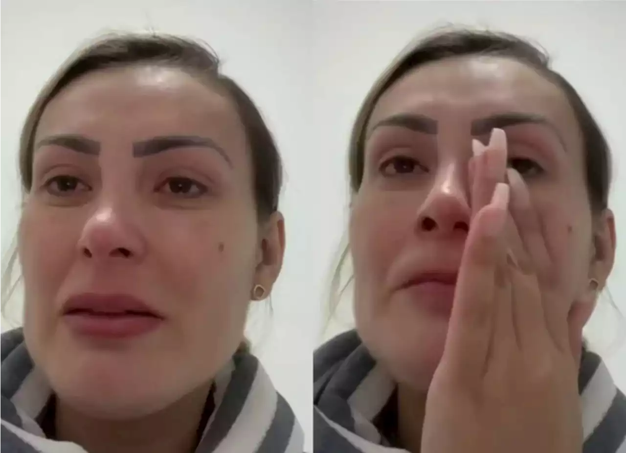 Andressa Urach diz que voltou a frequentar igreja evangélica: 'Estou nas nuvens'