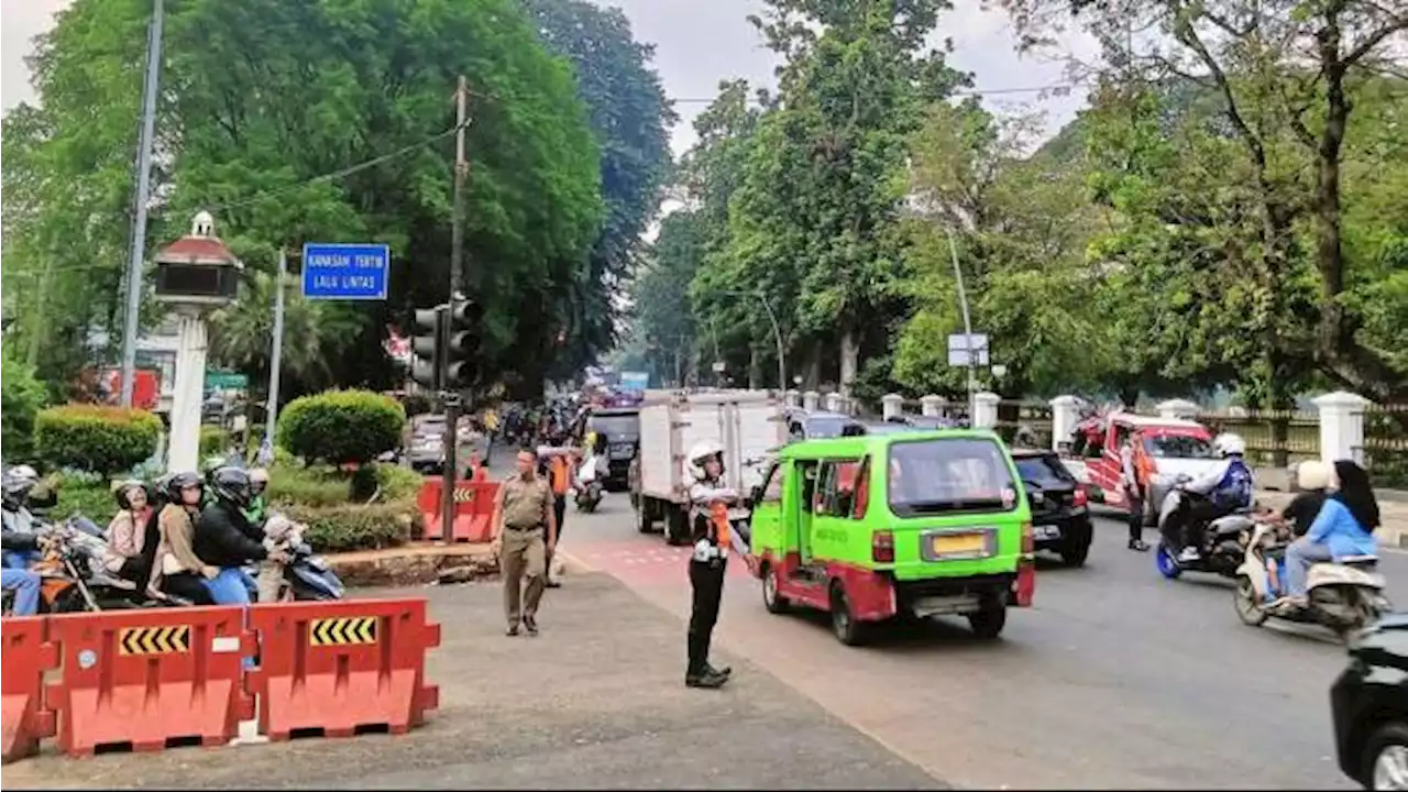 Ada Rekayasa Lalin di Sekitar Kebun Raya Bogor, Masyarakat Diimbau Hindari Jam-jam Padat