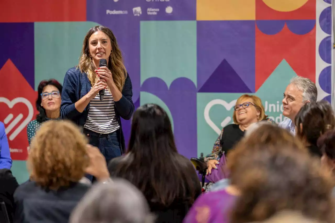 Irene Montero: 'Podemos es una fuerza decisiva en Castelló y en la Comunitat Valenciana'