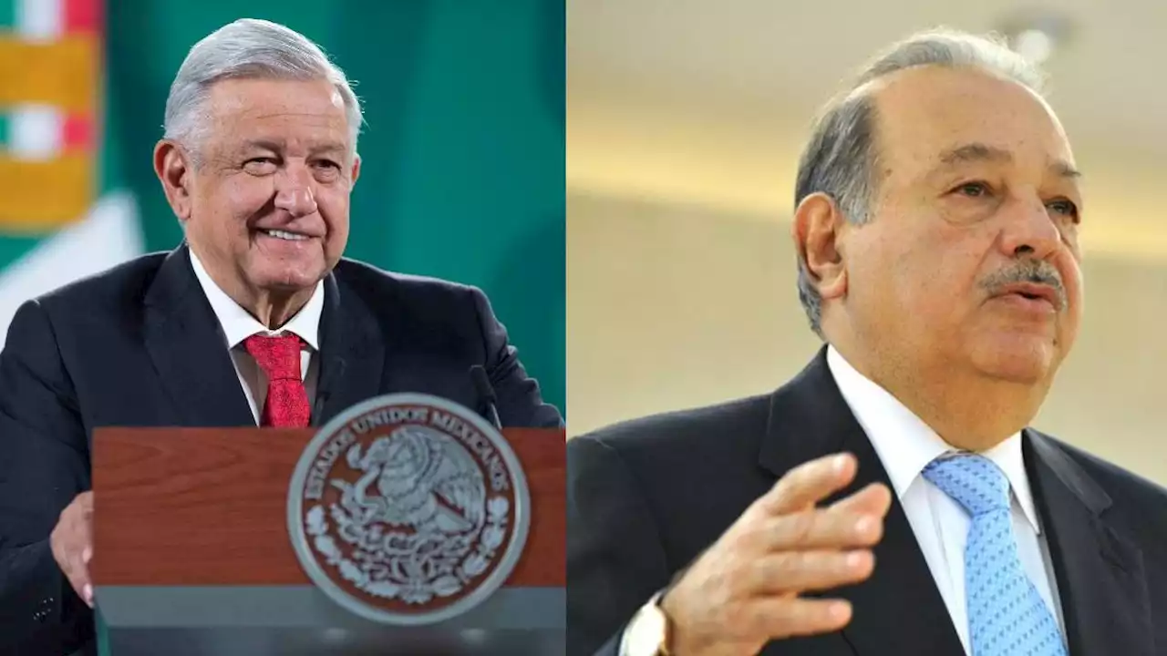 AMLO se reúne con Carlos Slim en Palacio Nacional; encuentro dura 3 horas