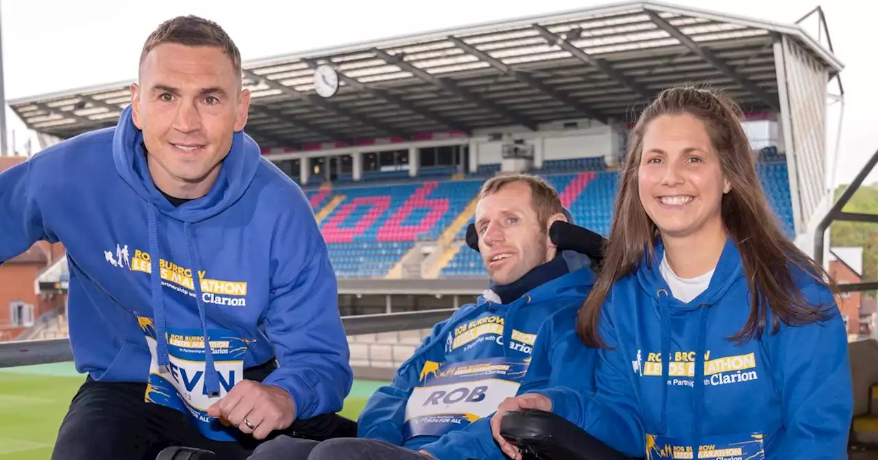 Kevin Sinfield ready for 'special' run with Rob Burrow as Leeds Marathon arrives