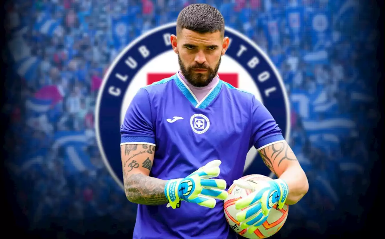 Andrés Gudiño será el portero titular de Cruz Azul en el AP2023