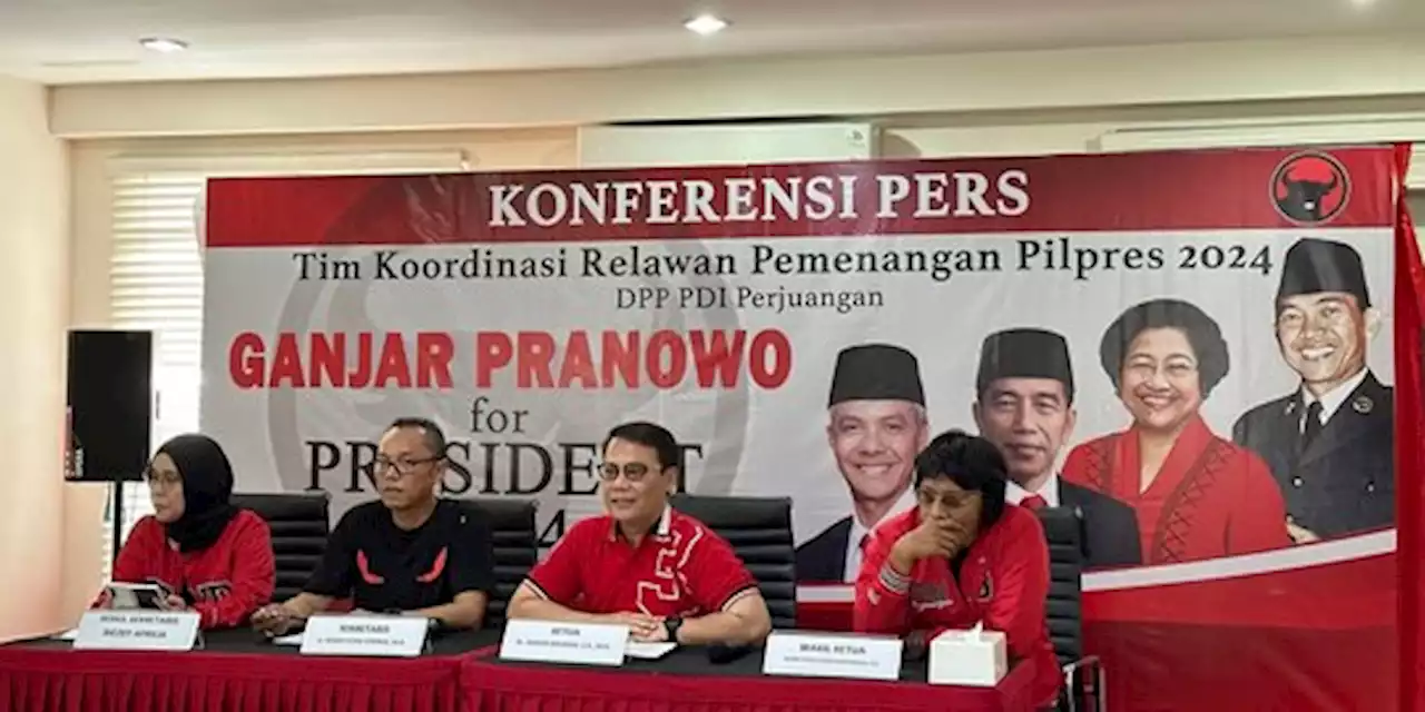 PDIP Bentuk Markas Relawan Pemenangan Ganjar di Menteng, Sudah 457 Kelompok Mendaftar | merdeka.com