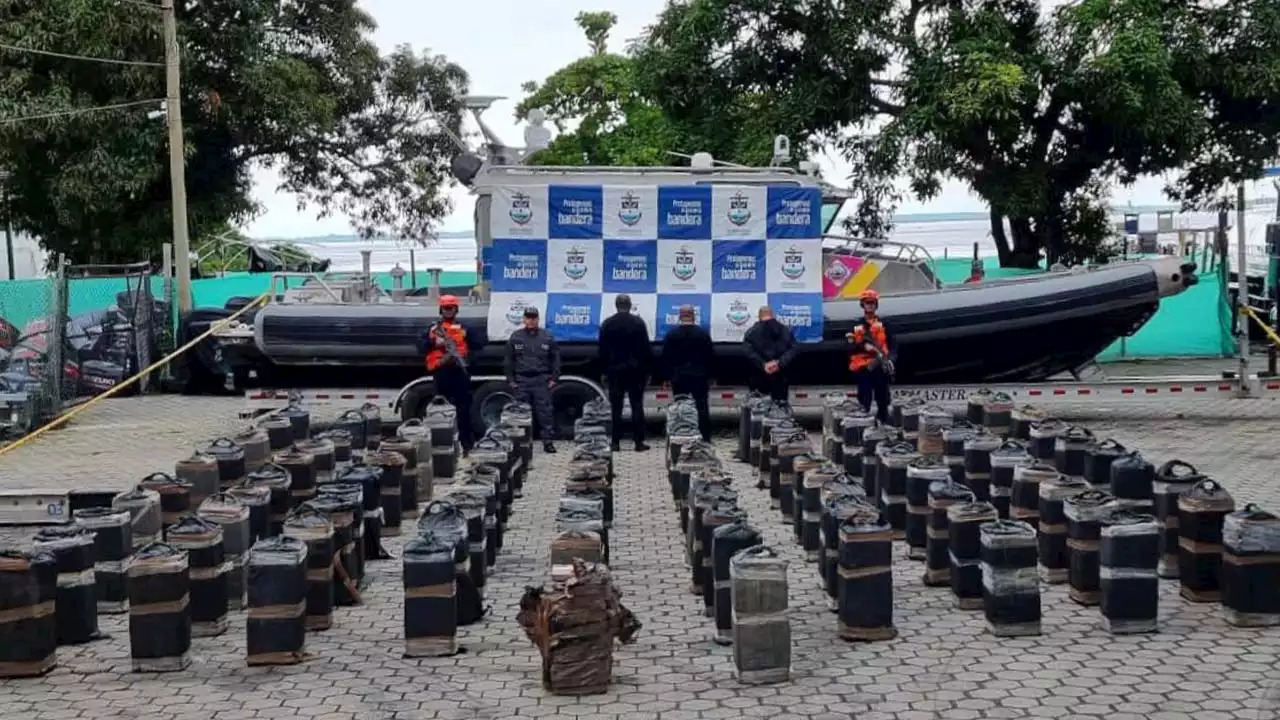 VIDEO Y FOTO. A la mafia le cogen el cargamento de cocaína más grande de la historia de Colombia | Minuto30