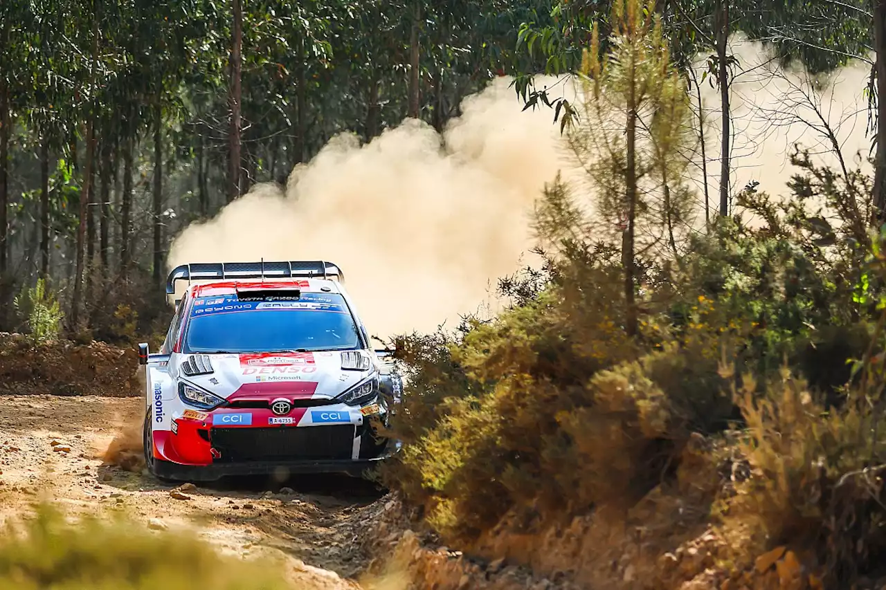 WRC points leader Elfyn Evans crashes out of Rally Portugal