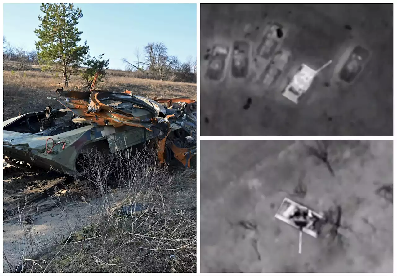 Video shows multiple Russian APVs obliterated in GUR strikes—'Owl's vision'