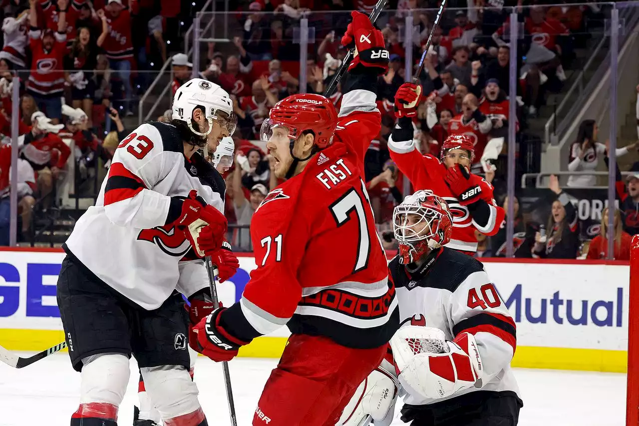 Hurricanes troll Devils using Jersey celebs in clever Twitter video