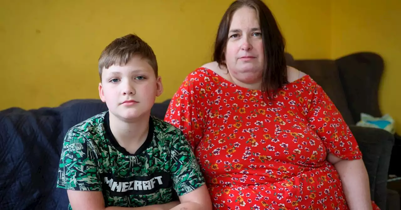 Mum 'broken' as son with health conditions misses school trip