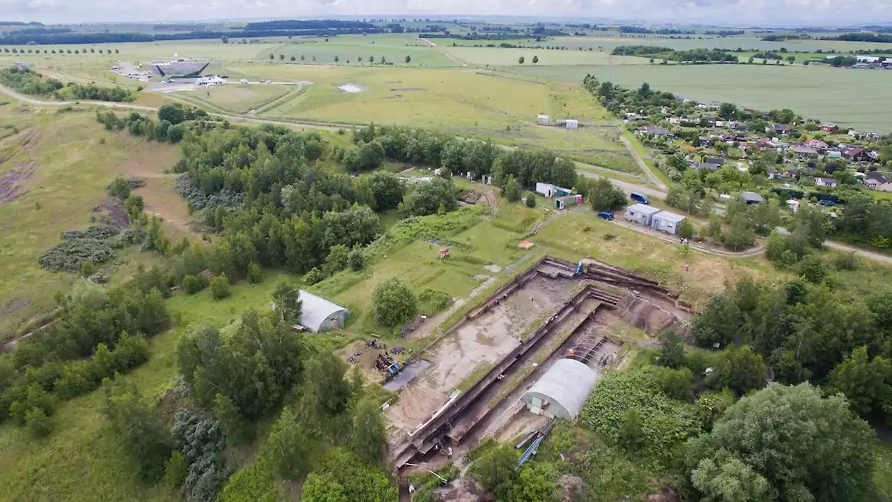 Älteste Fußabdrücke Deutschlands entdeckt