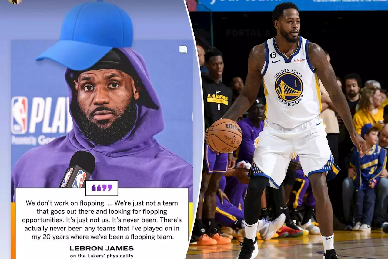 JaMychal Green mocks LeBron James on Instagram as Warriors-Lakers flopping feud escalates