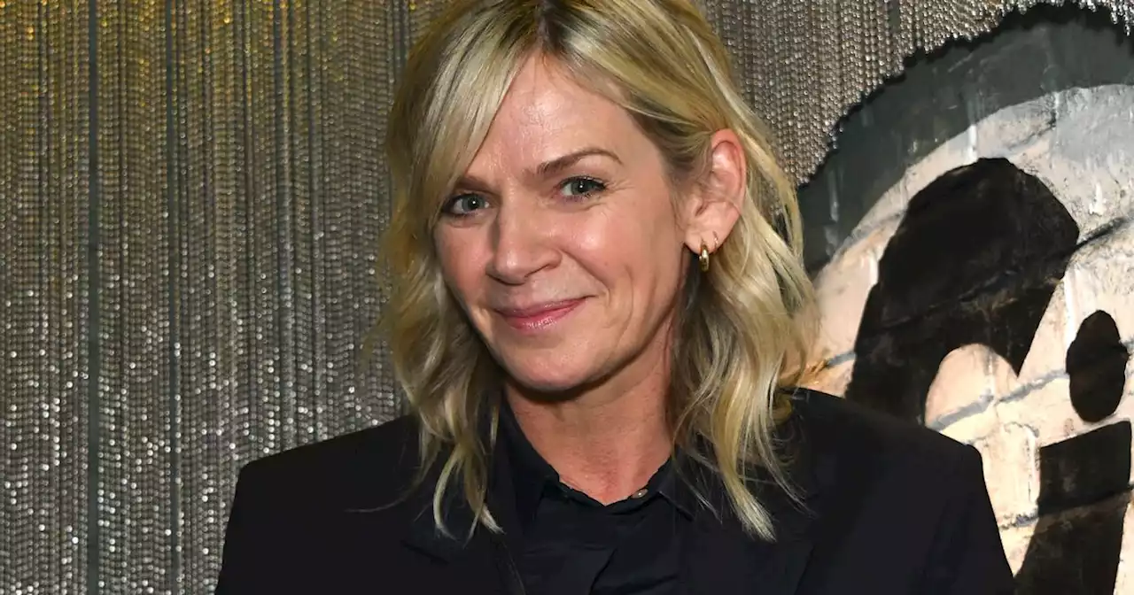 Zoe Ball debuts new shaggy haircut and fresh extensions for Eurovision party