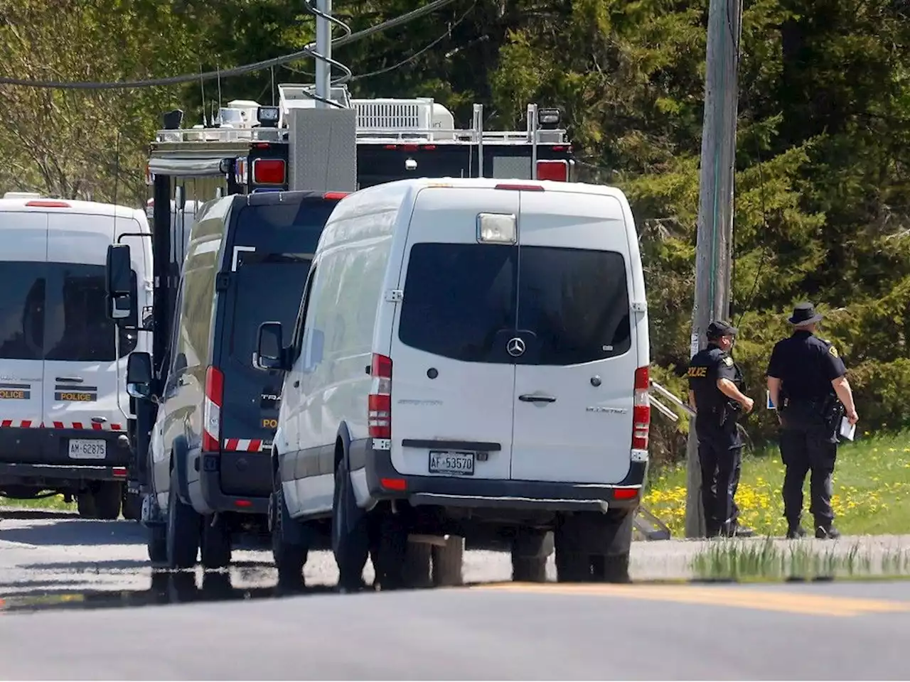 Investigators comb through Bourget a day after shooting kills OPP officer