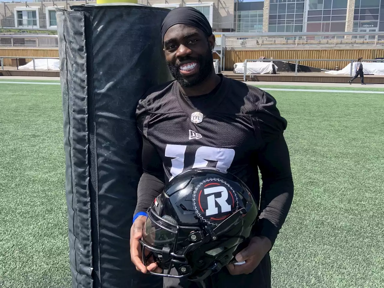 Ottawa Redblacks DB Komotay Koffie looks to his mom for inspiration on his incredible journey