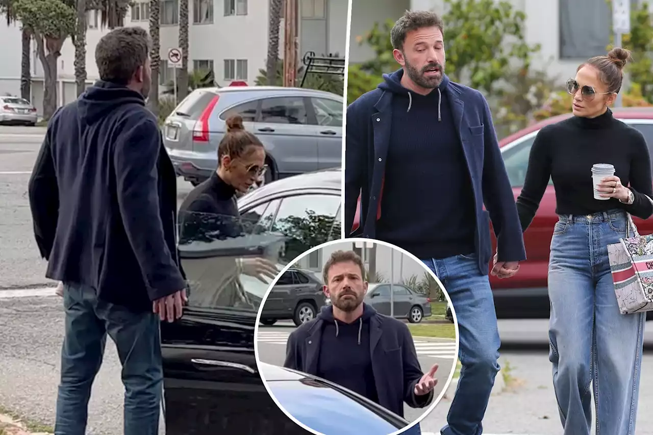 ‘Miserable’ Ben Affleck ‘slams’ door on Jennifer Lopez in viral video