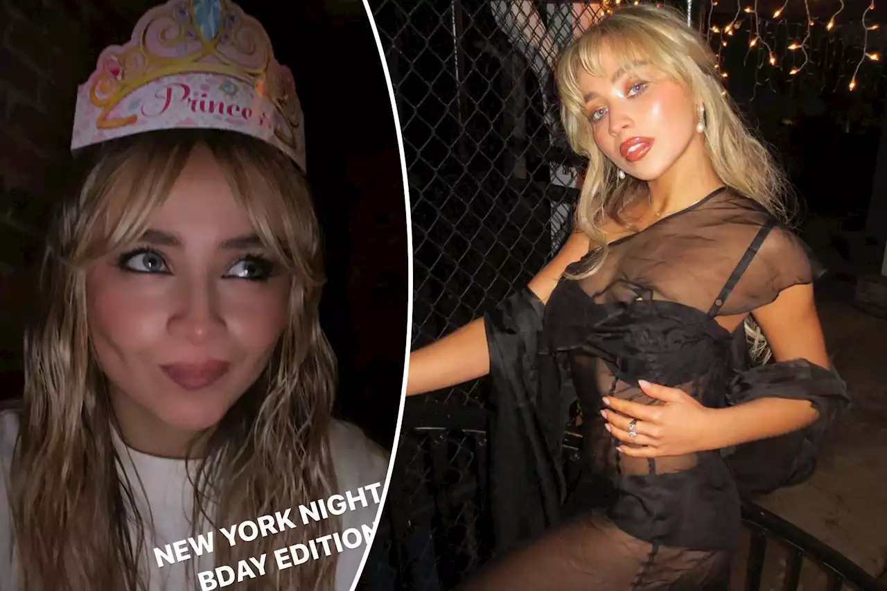 Sabrina Carpenter announces NSFW birthday request at NYC show: ‘D–k please’