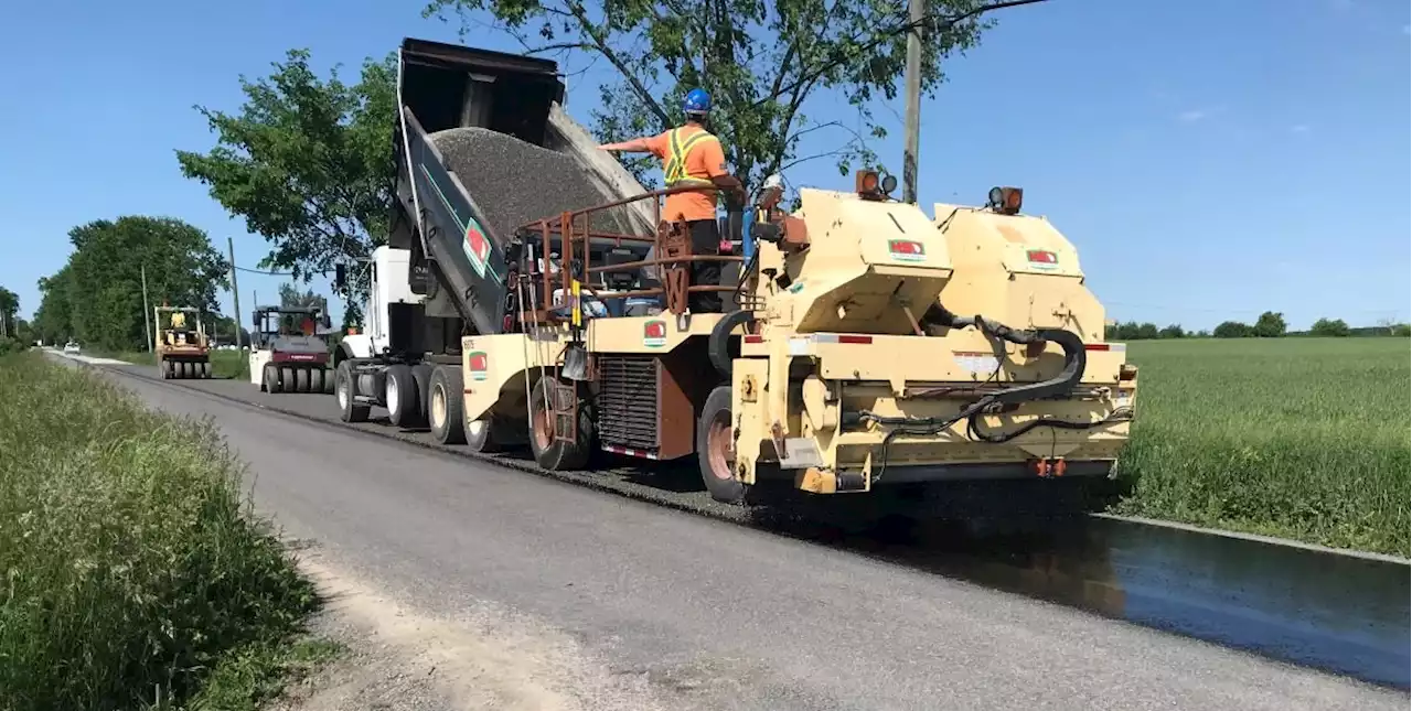 Improving rural roads in Prince Edward County