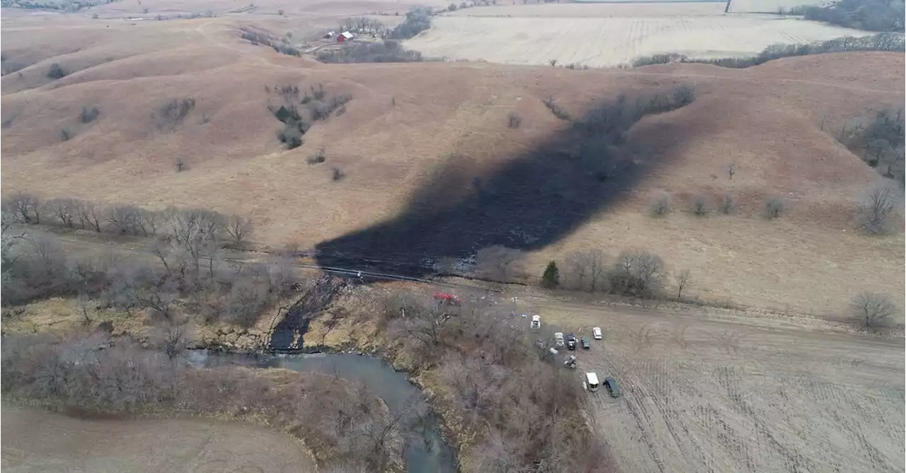 TC Energy finishes recovering oil from Kansas creek in Keystone spill