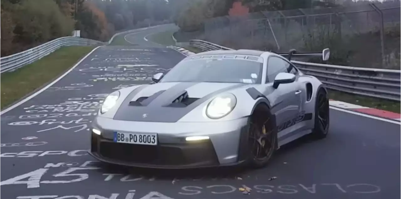 Watch the 2023 Porsche 911 GT3 RS Lap the Nürburgring in 6:54