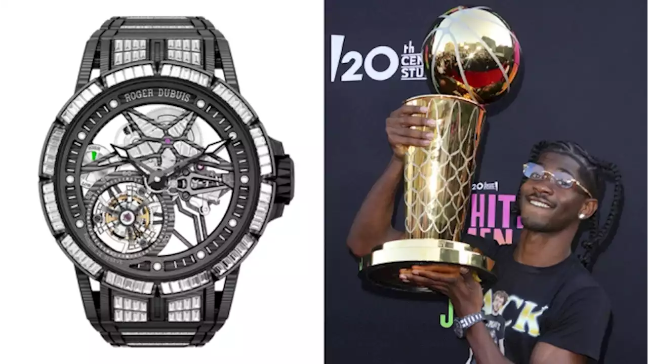 Lil Nas X Just Rocked a Skeletonized Roger Dubuis Watch at the ‘White Men Can’t Jump’ Premiere