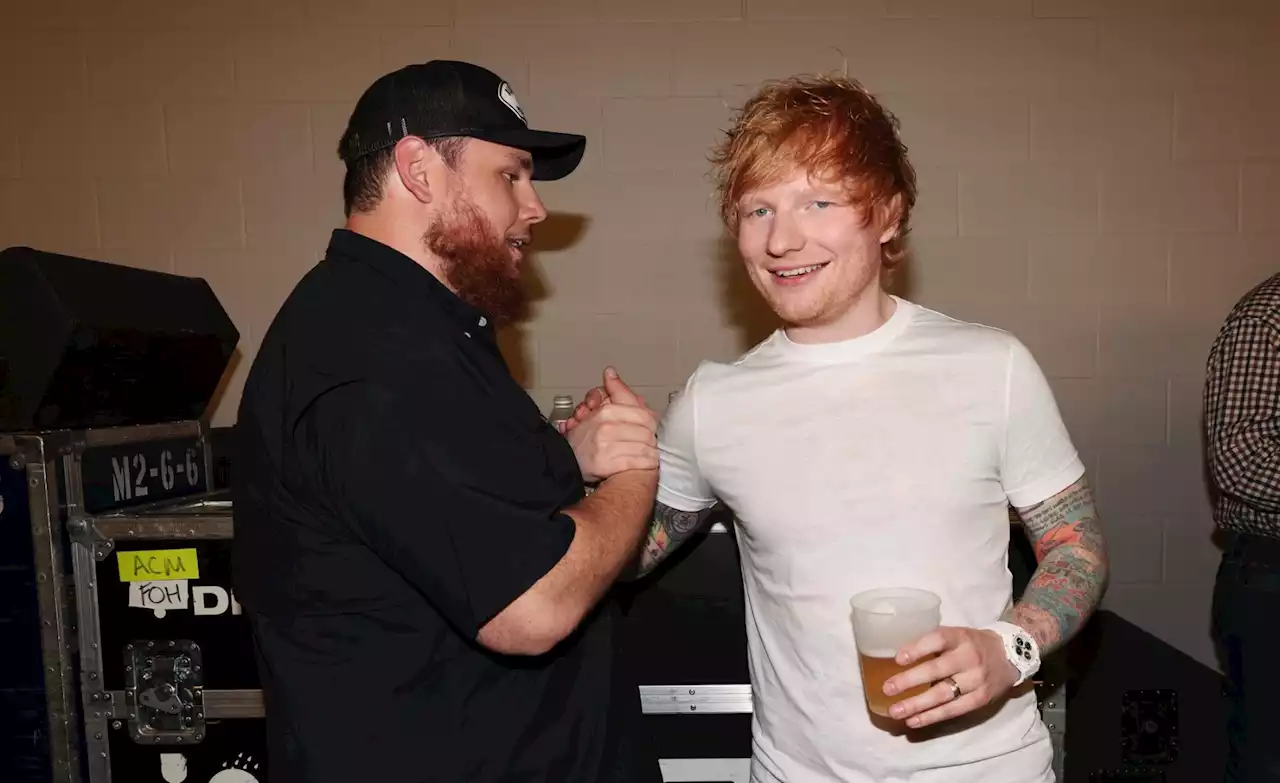 Ed Sheeran and Luke Combs Sing 'Life Goes On' at 2023 ACM Awards