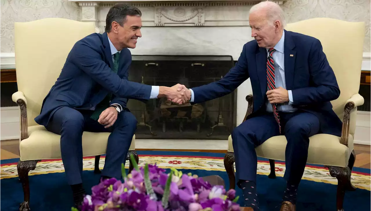 Biden y Sánchez, reunidos en la Casa Blanca