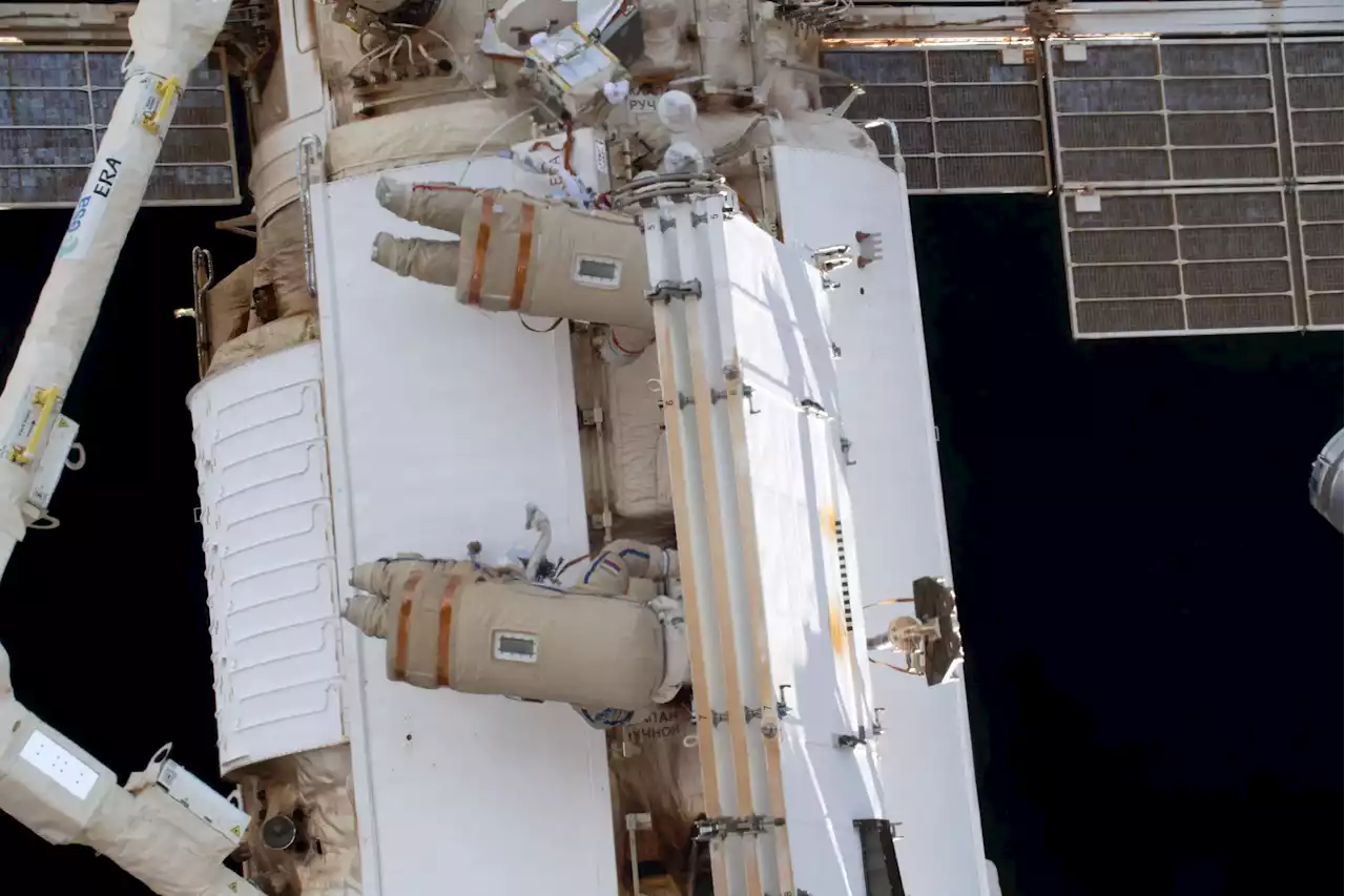 International Space Station: Cosmonauts GO for Spacewalk, Astronauts Work on Science Gear