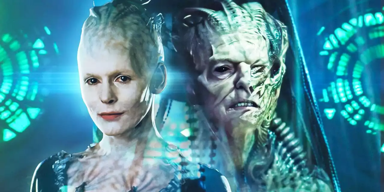 Original Borg Queen Actor BTS Video Shared By Picard Showrunner