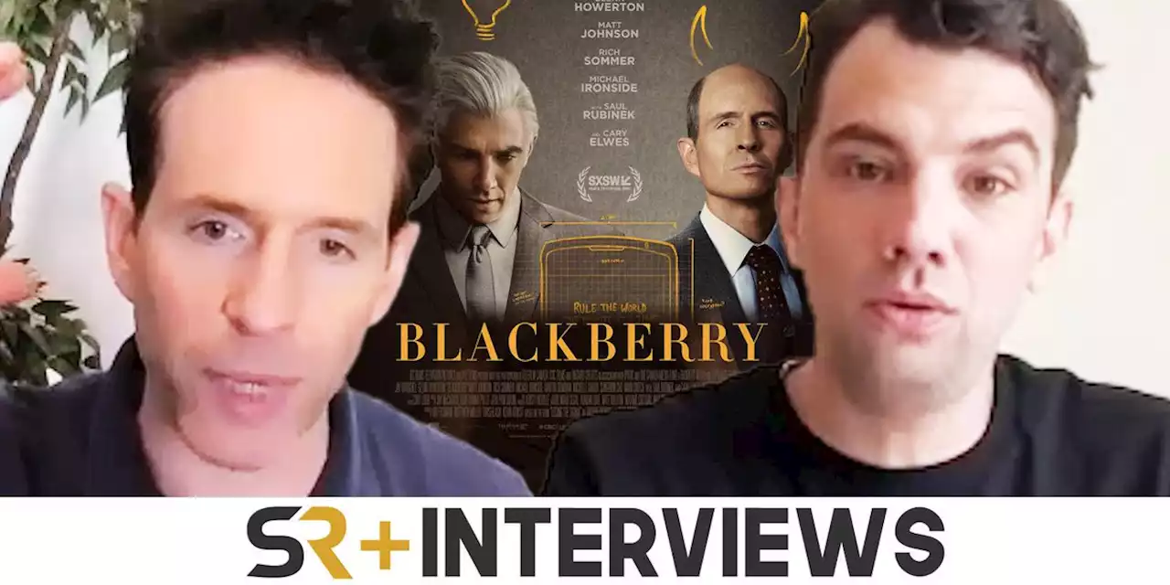 Jay Baruchel & Glenn Howerton On The Underdog Story Of BlackBerry