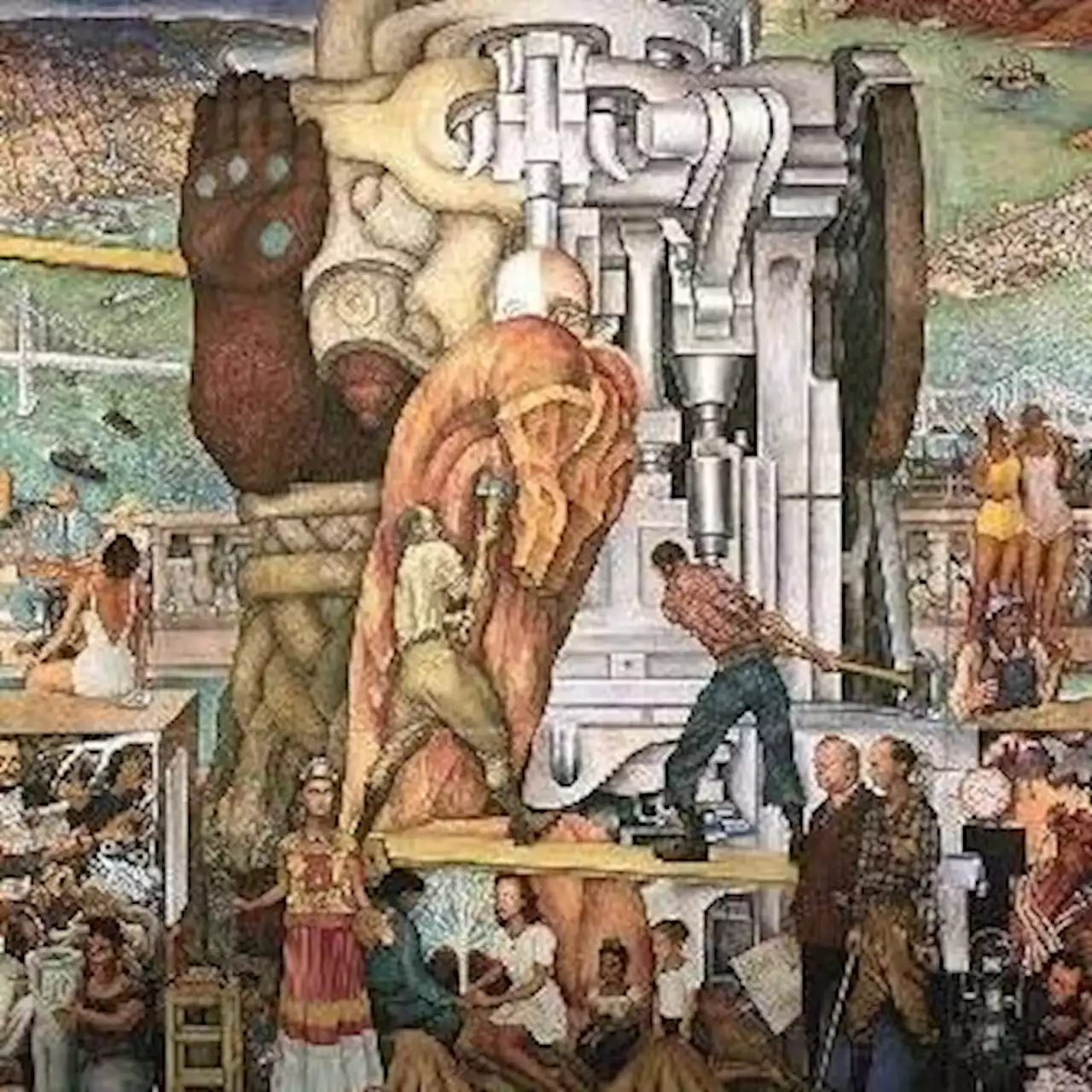 Diego Rivera painted stunning fresco at this SF fair