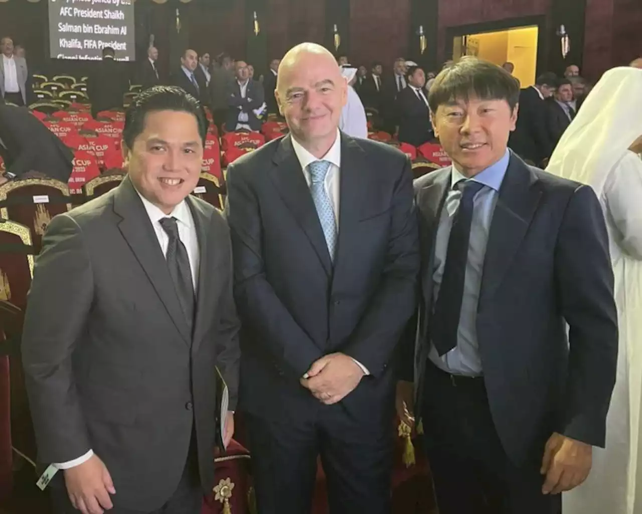 Timnas Indonesia Masuk Grup Sulit di Piala Asia 2023, Erick Thohir: Peluang Naikan Level