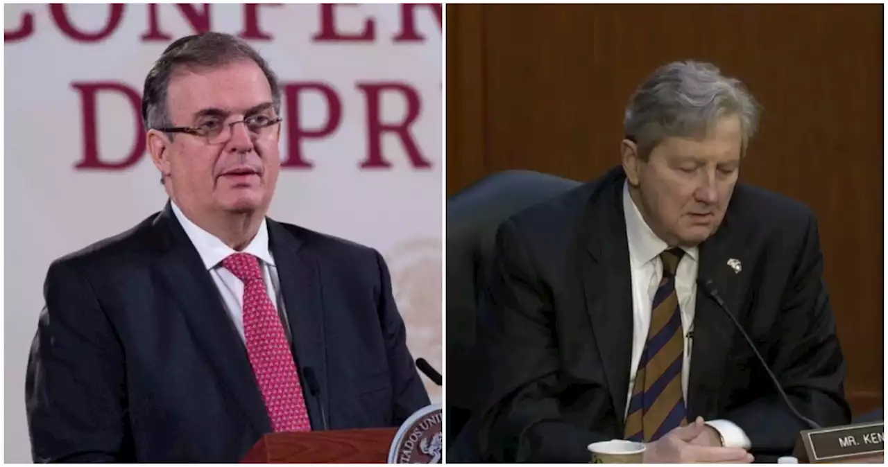 Ebrard llama racista a Senador que dijo que sin EU “México comería comida para gatos”