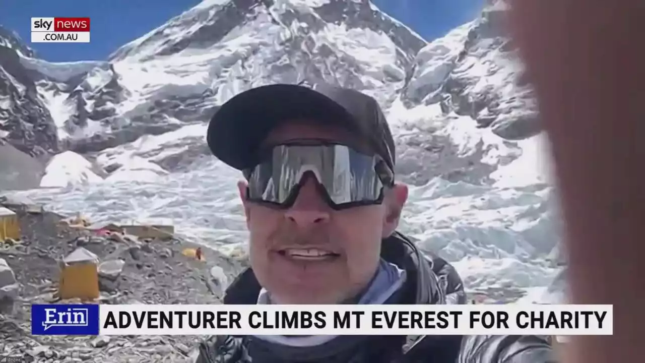 Adrenaline junkie &#8216;with a philanthropic twist&#8217; climbs Mt Everest