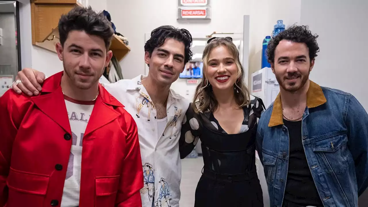 Haley Lu Richardson Serves as Official Jonas Brothers Correspondent for The ‘Today’ Show