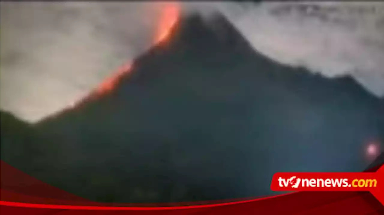 Dalam 6 Jam Gunung Merapi Luncurkan 25 Kali Guguran Lava Pijar Sejauh 1,8 Kilometer