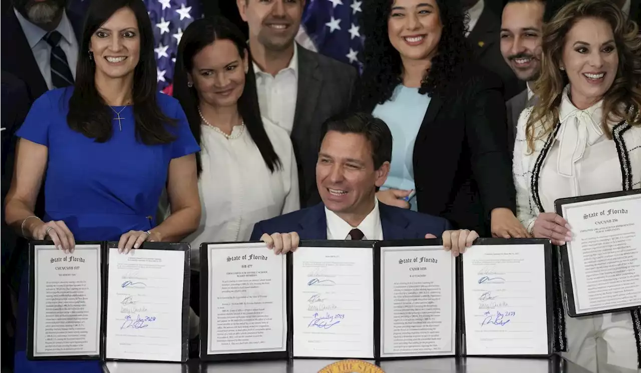 Florida teachers union sues over DeSantis’ new union restrictions